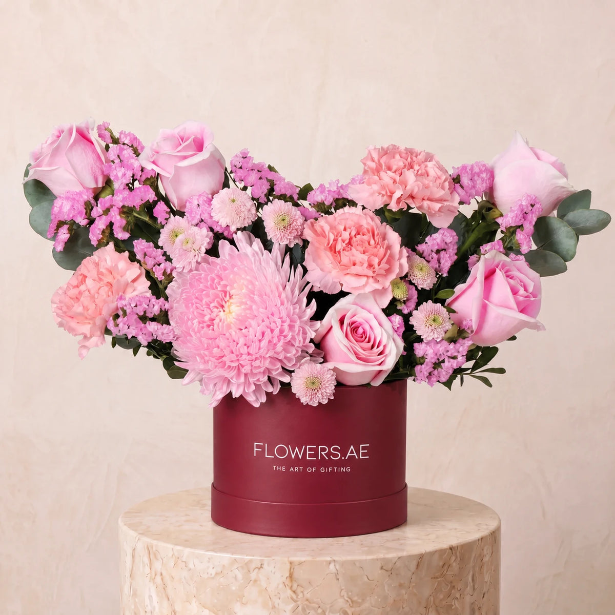 Petite Pink Delight Hatbox