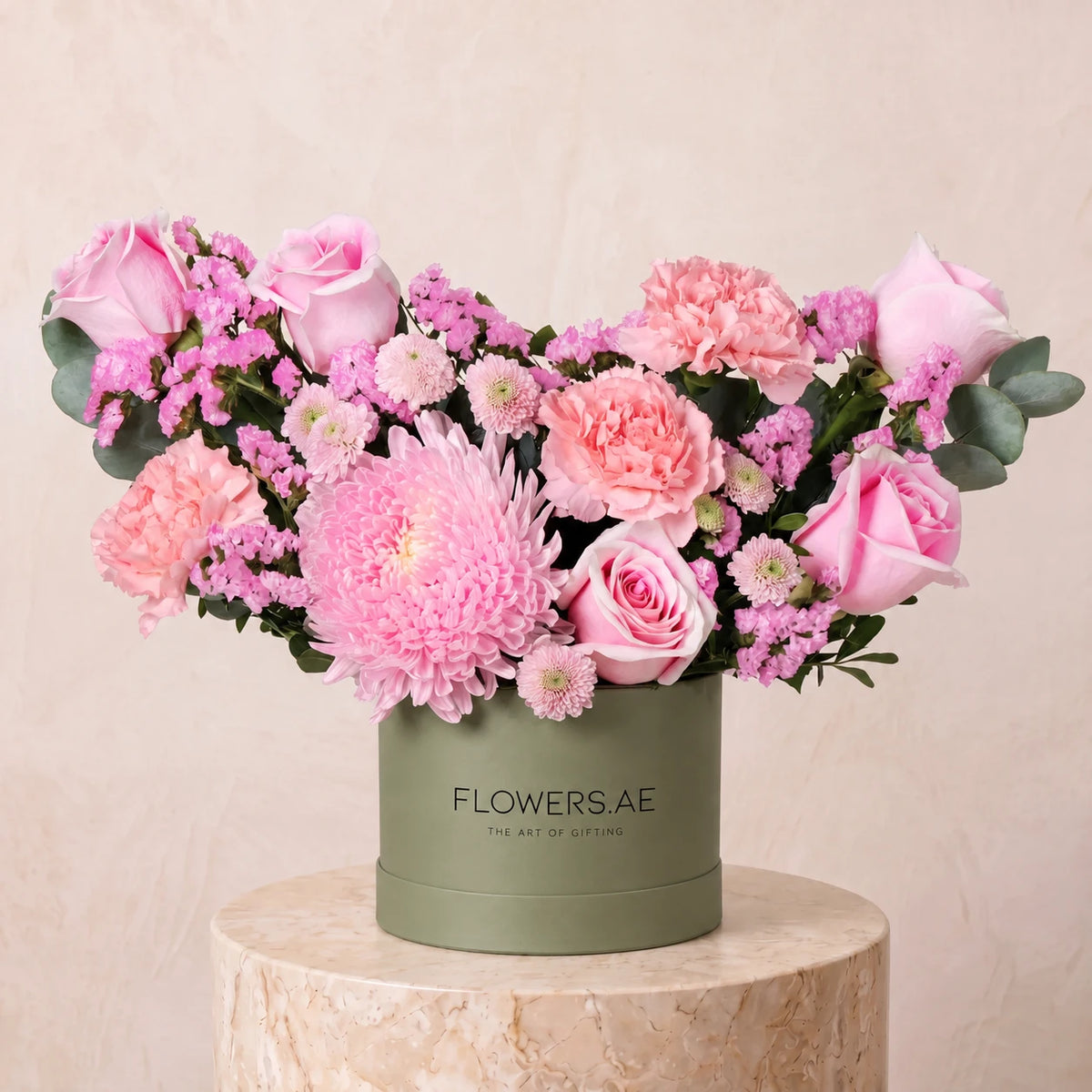 Petite Pink Delight Hatbox