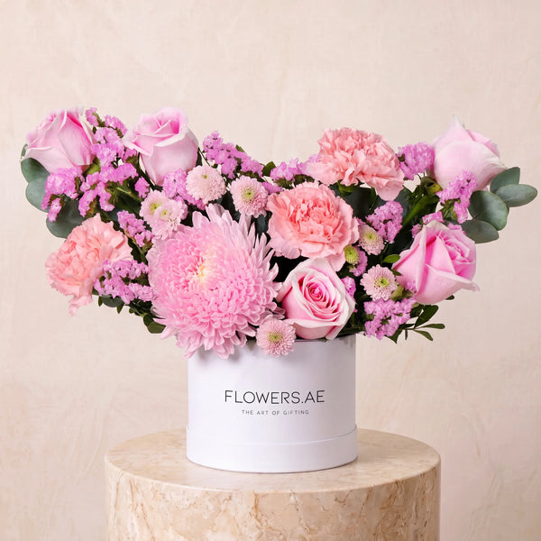 Petite Pink Delight Hatbox