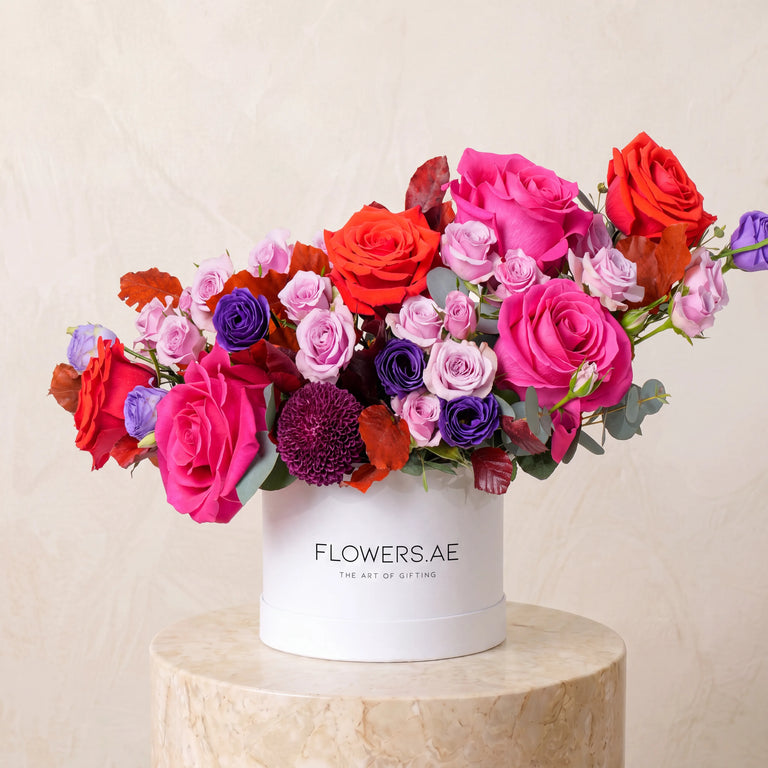 Petite Velvet Hatbox