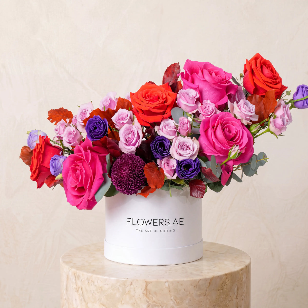 Petite Velvet Hatbox