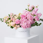 Baby Florence Pink Hatbox