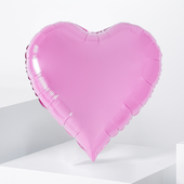 1 Pink Heart Balloon