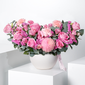 Birthday Pink Delight Vase