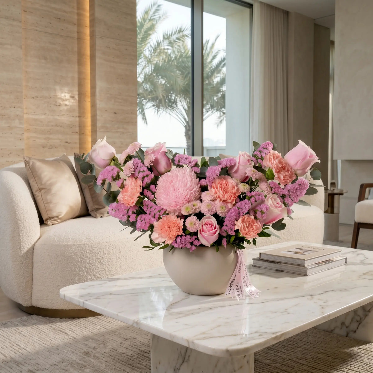 Congratulations Pink Delight Vase