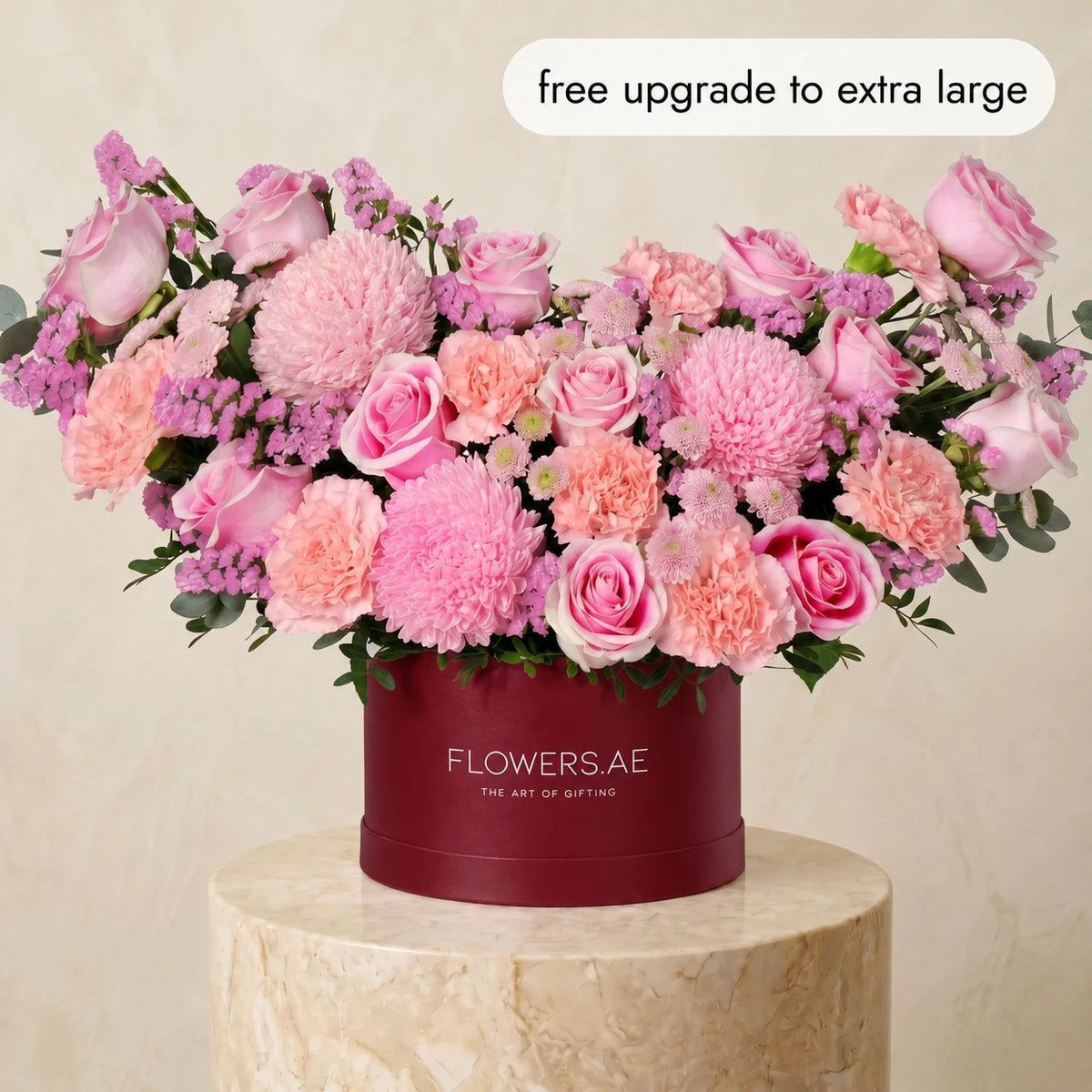 Pink Delight Hatbox
