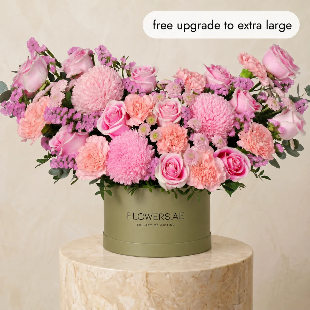 Pink Delight Hatbox