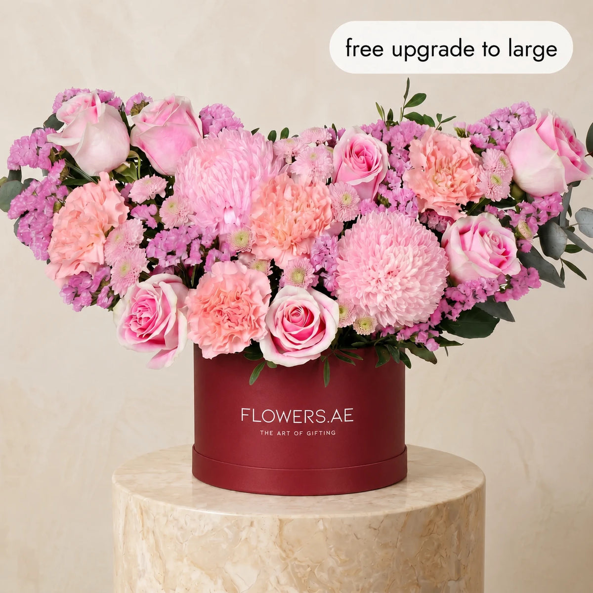 Pink Delight Hatbox