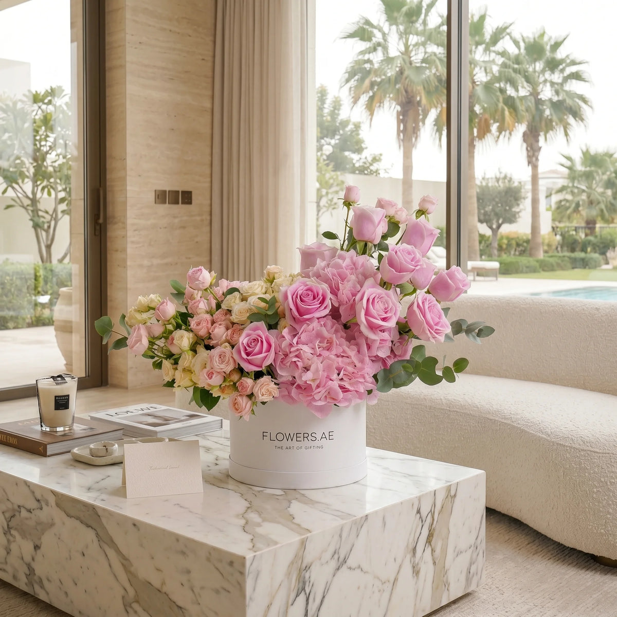 Florence Pink Hatbox