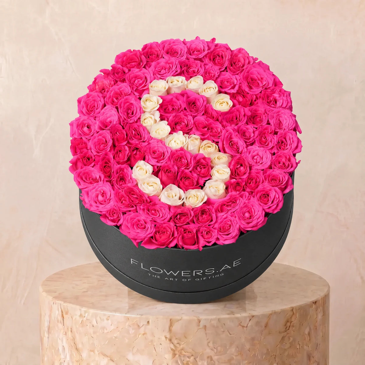 Welcome Back Pink Letter Hatbox