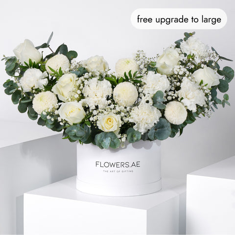 Birthday Ivory Hatbox