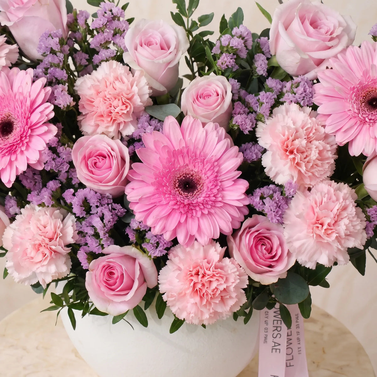 Pink Perfection Vase (Welcome Back Gift Set)