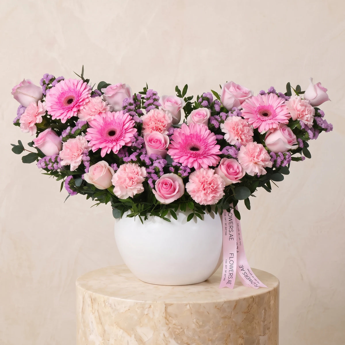 Get Well Pink Perfection Vase