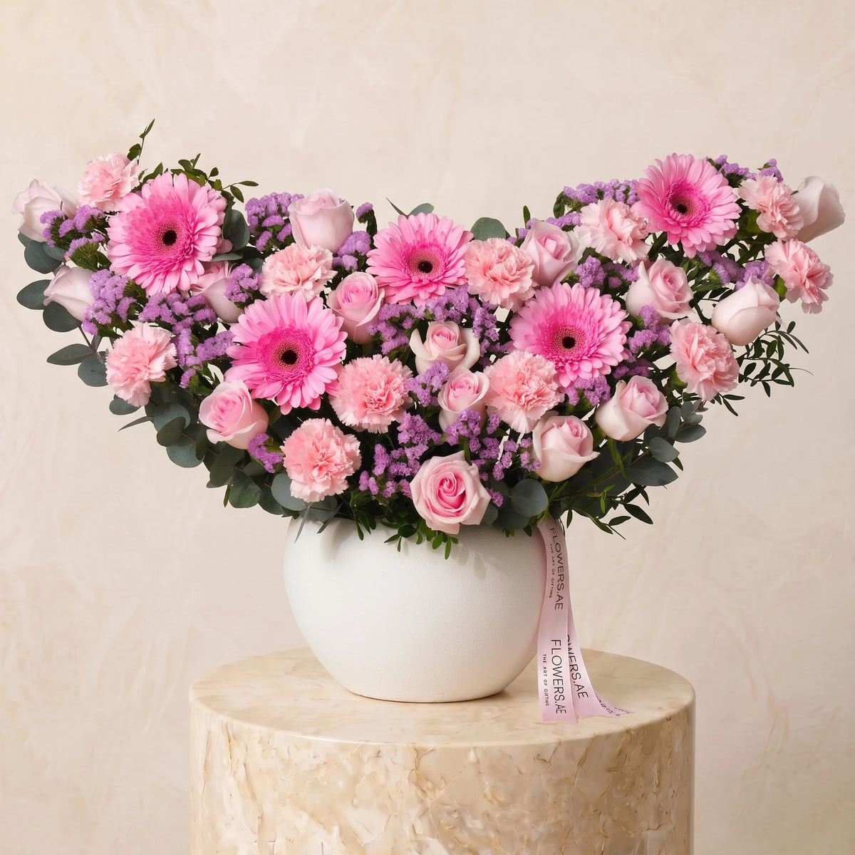Get Well Pink Perfection Vase