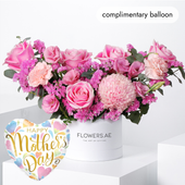 Mother's Day Petite Pink Delight Hatbox