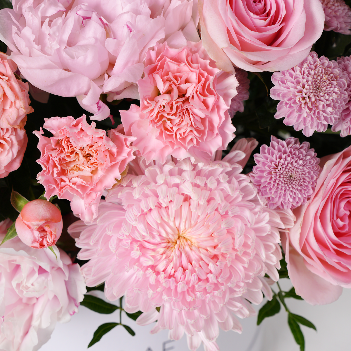 Pink Peony Hatbox