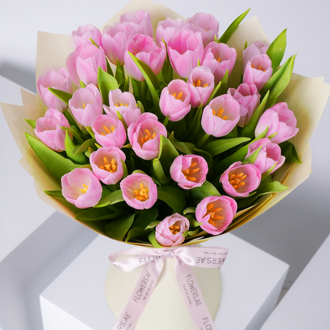 Luxury Pink Tulips