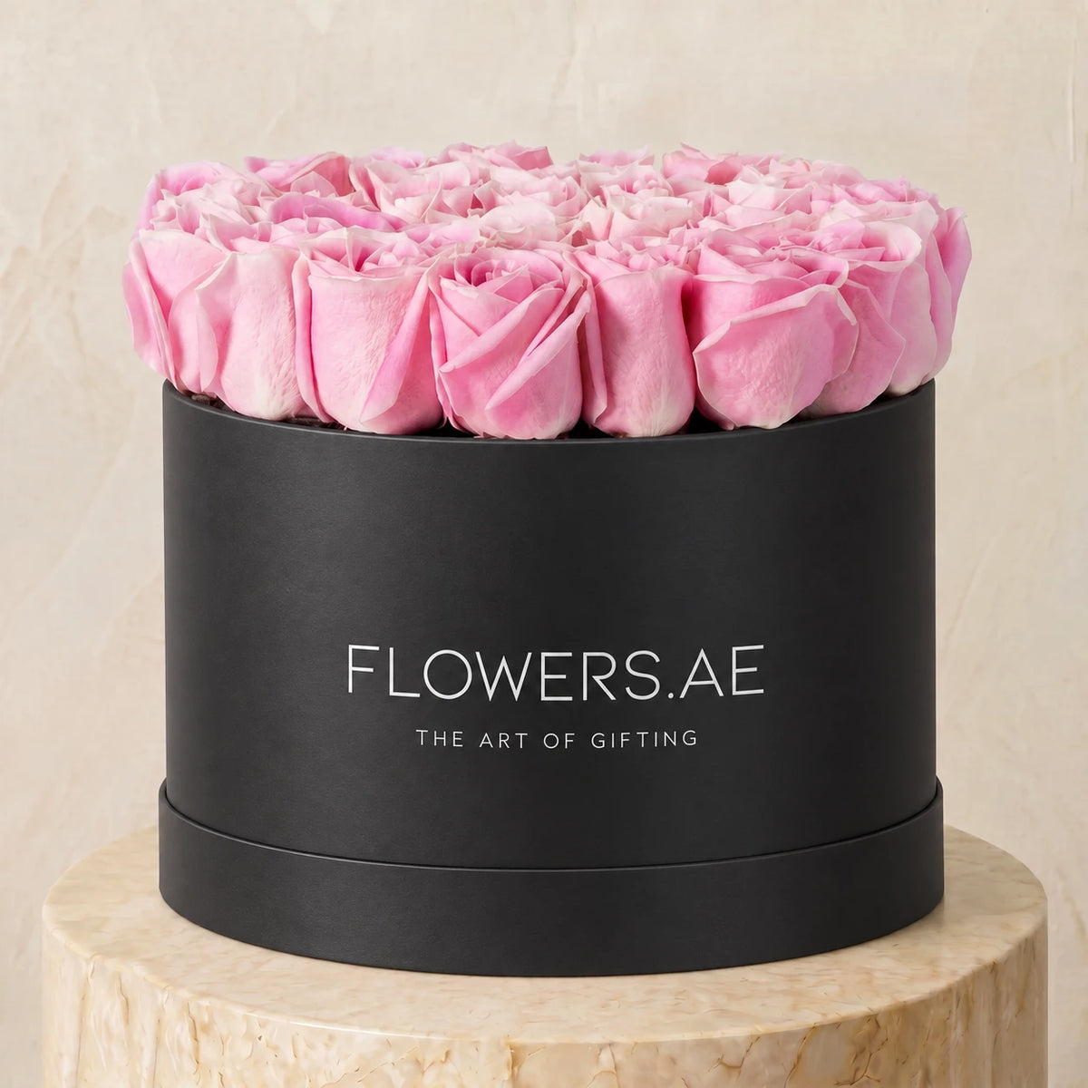 Pink Roses Hatbox