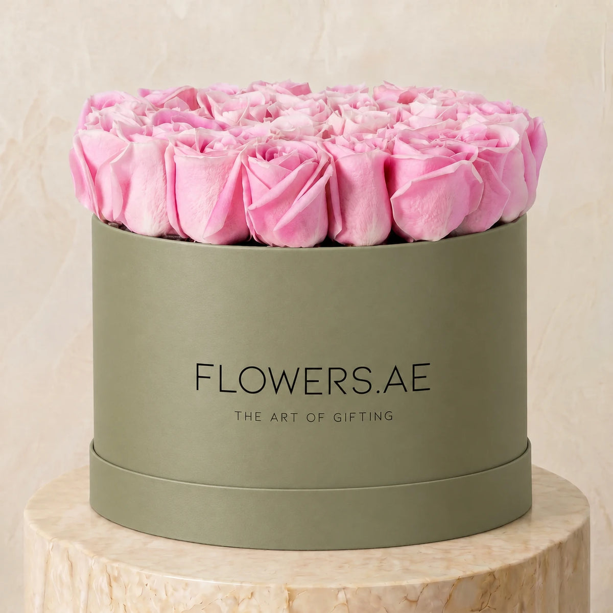 Pink Roses Hatbox