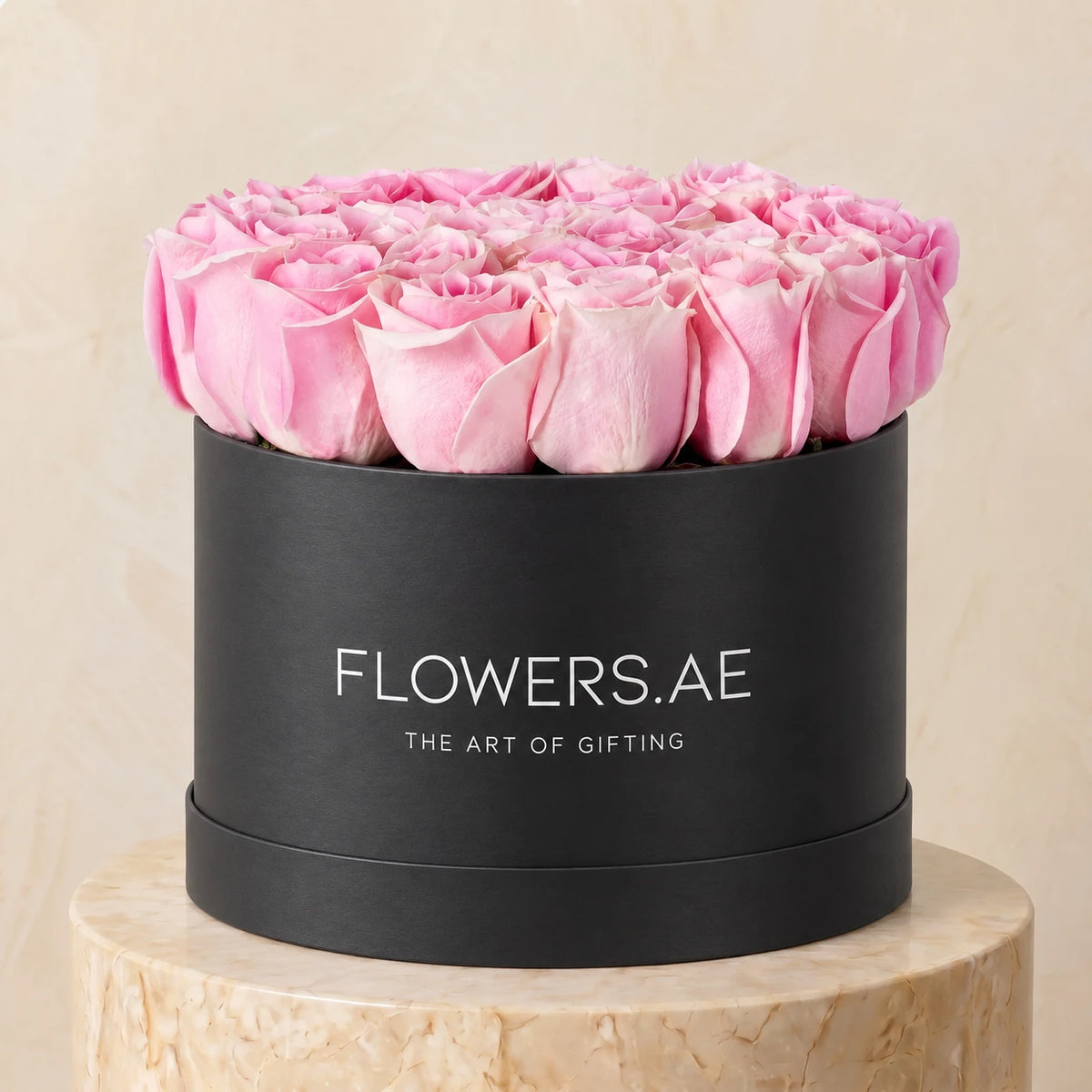Pink Roses Hatbox