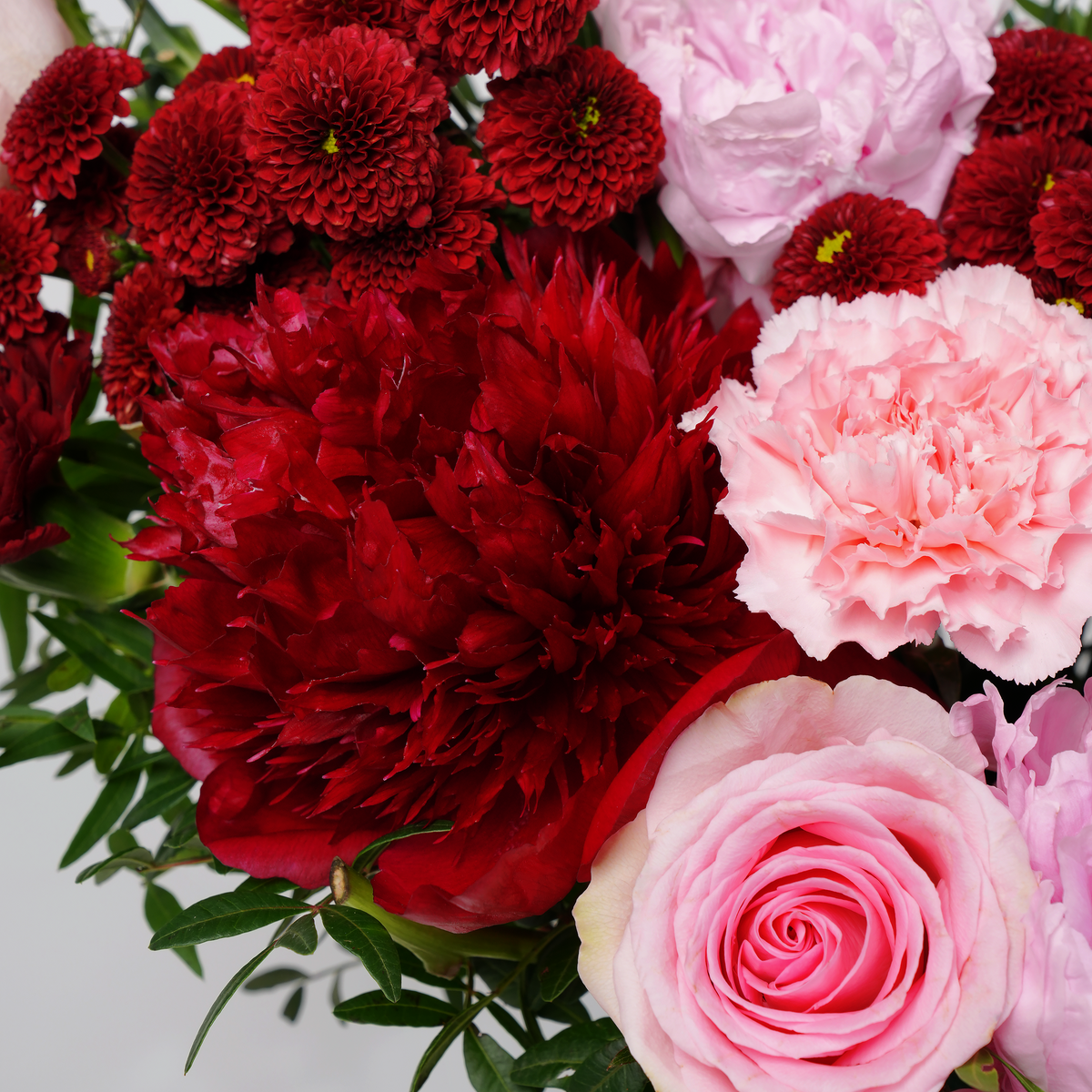 Rouge Peony Vase