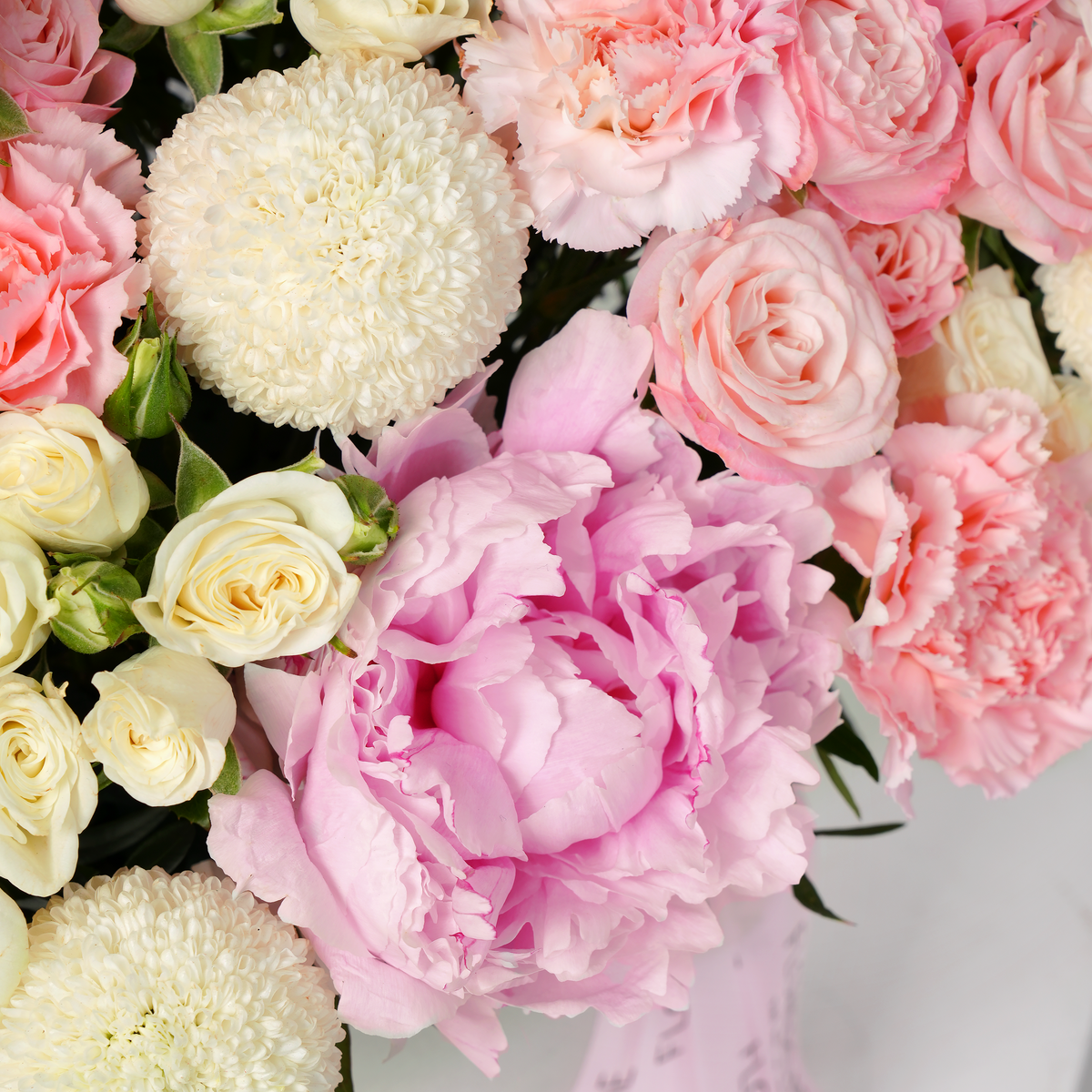 Soft Peony Vase