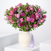 Elegant Amethyst Vase