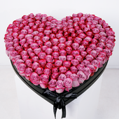 Valentine Purple Heart - XL