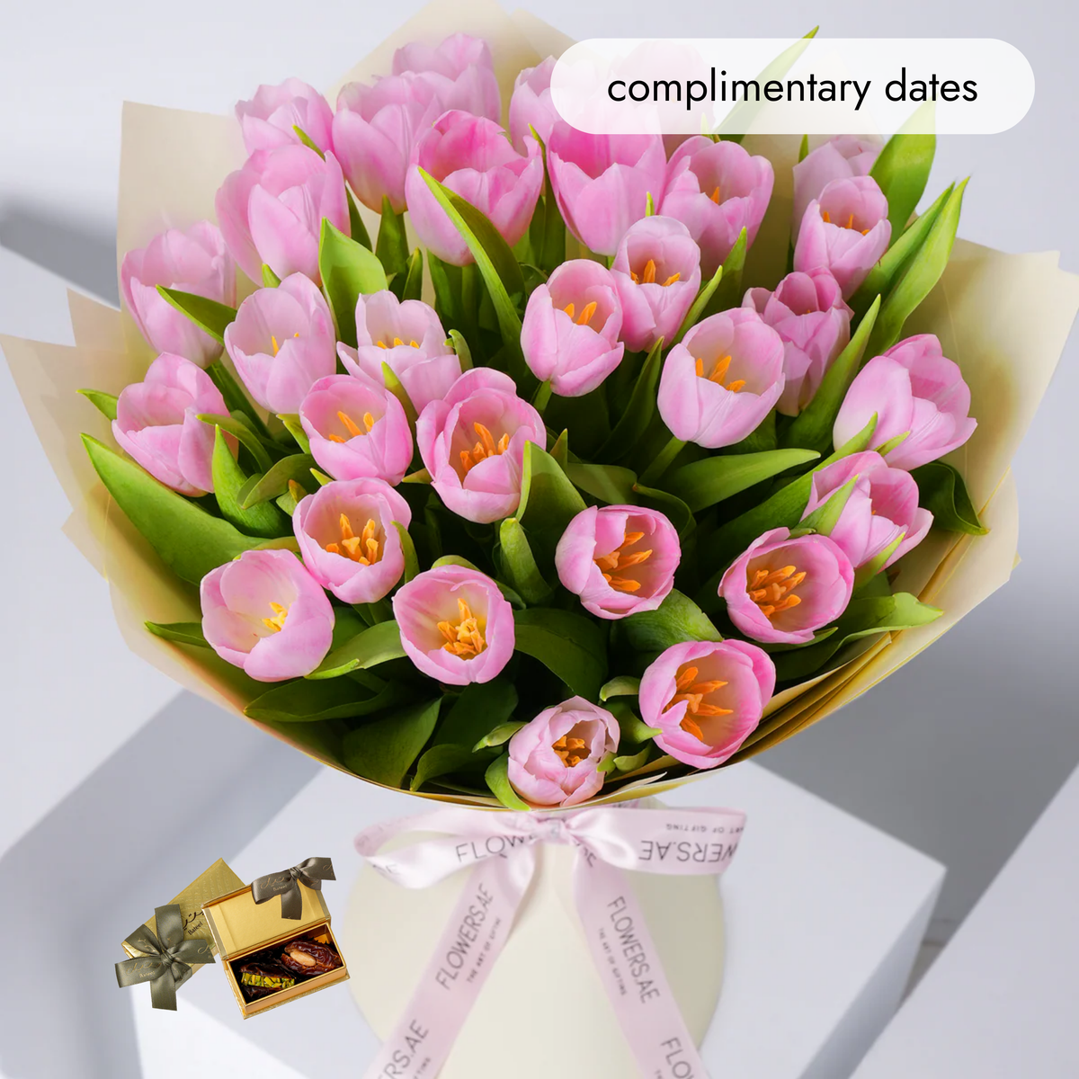 Eid Luxury Pink Tulips