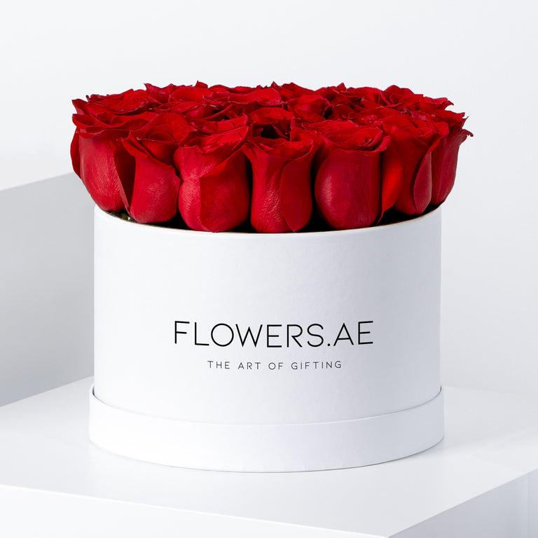 Red Roses Hatbox