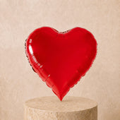 1 Red Heart Balloon