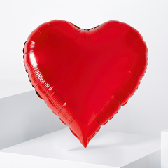 1 Red Heart Balloon