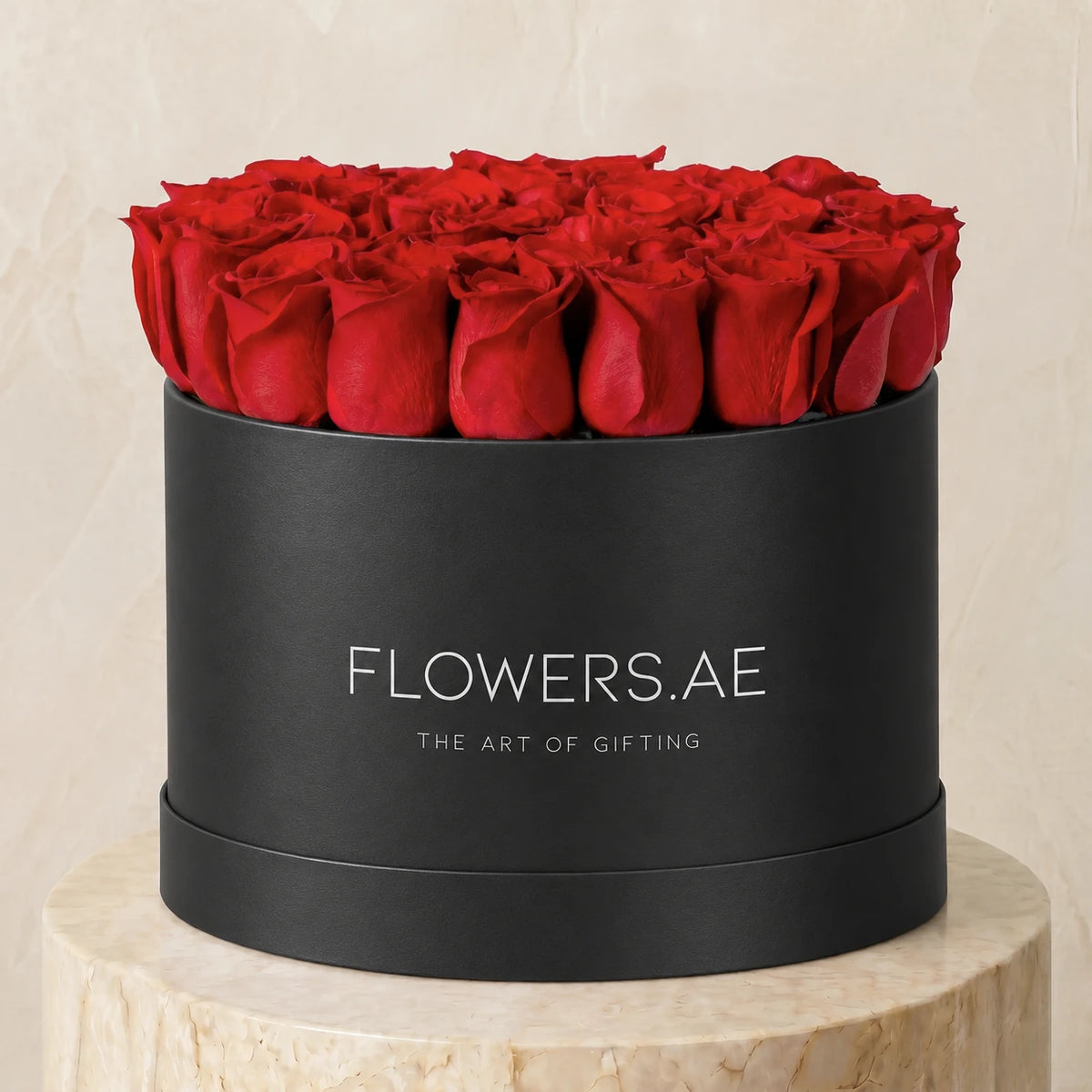 Red Roses Hatbox