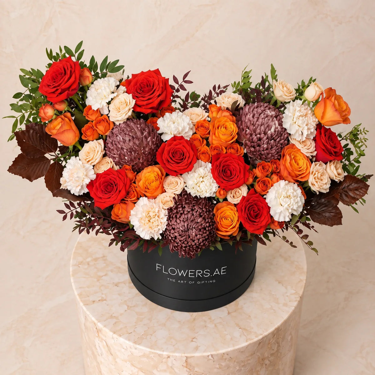 Rustic Blush Hatbox
