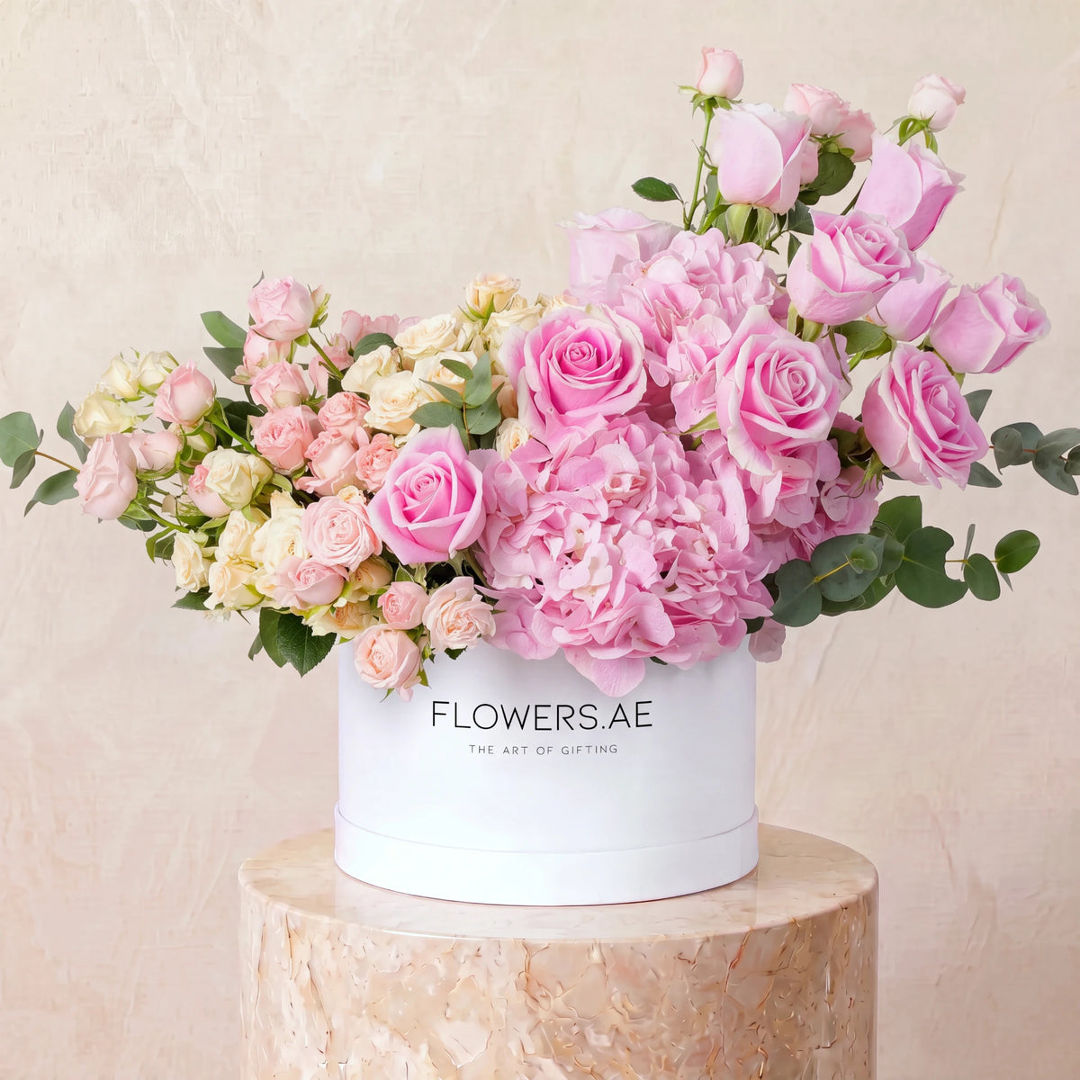 Baby Florence Pink Hatbox