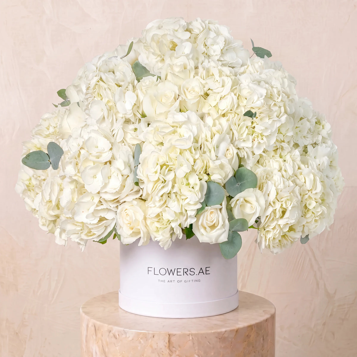 Heavenly Whites Hatbox