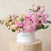 Florence Pink Hatbox