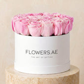 Pink Roses Hatbox