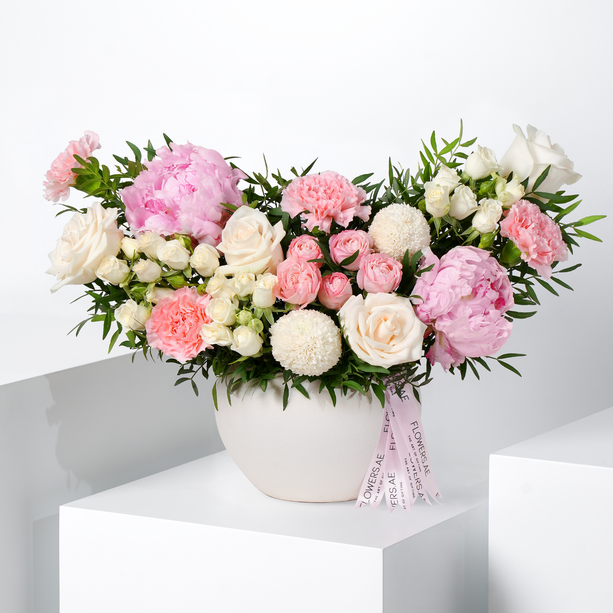 Soft Peony Vase