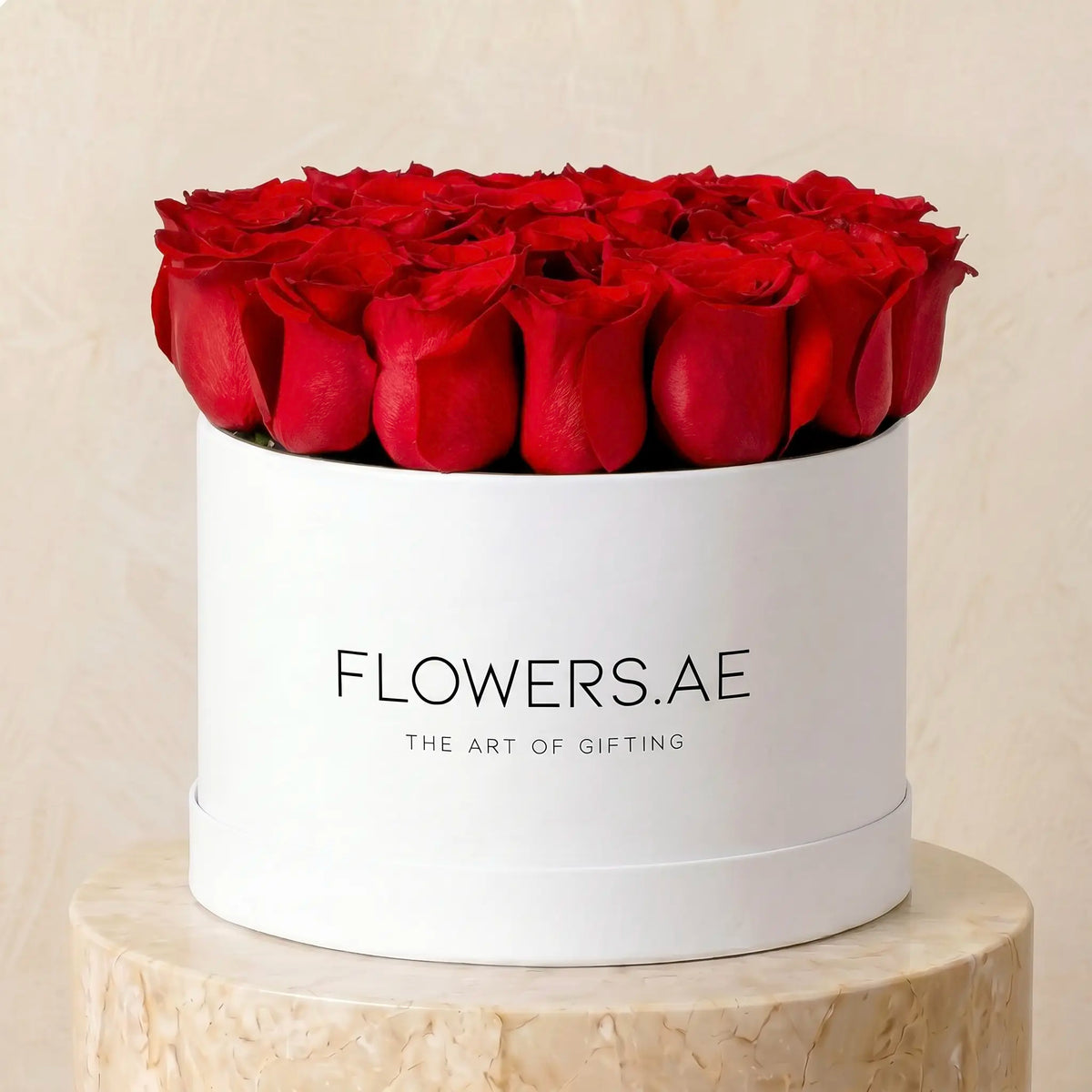 Red Roses Hatbox