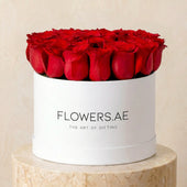 Red Roses Hatbox