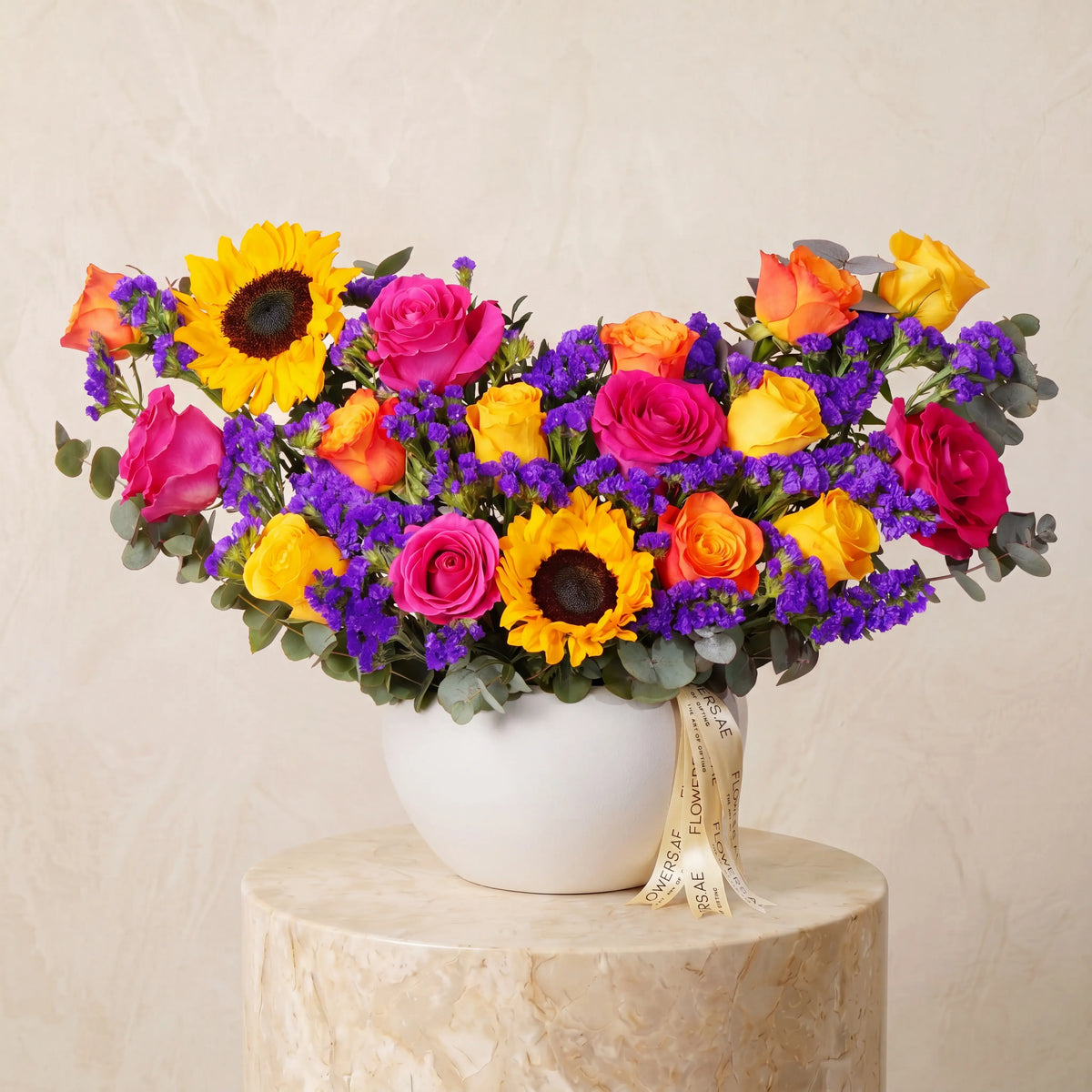Congratulations Vibrant Vase