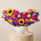 Congratulations Vibrant Vase