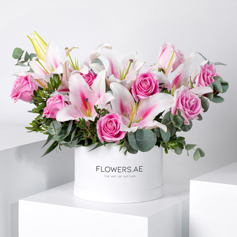 Wonderfully Pink Hatbox