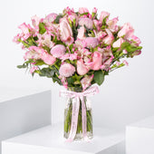Birthday Serenity Pink Vase