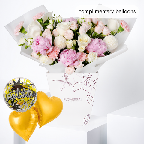 Congratulations Soft Peony