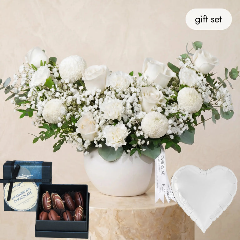 Ivory Vase (Welcome Back Gift Set)