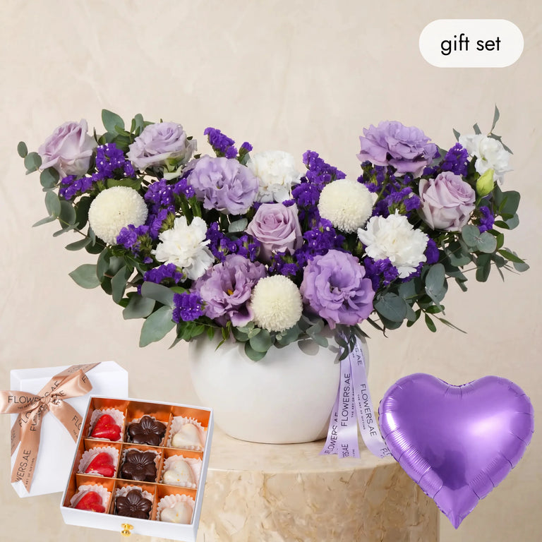 Lilac Vase (Welcome Back Gift Set)