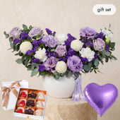 Lilac Vase (Welcome Back Gift Set)