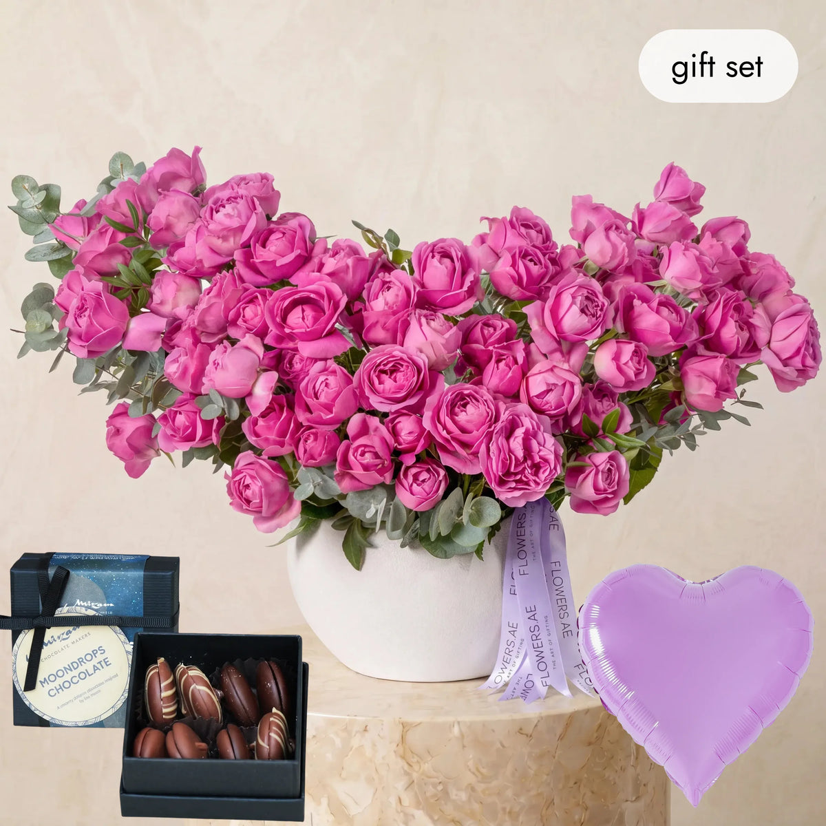 Misty Bubbles Vase (Welcome Back Gift Set)